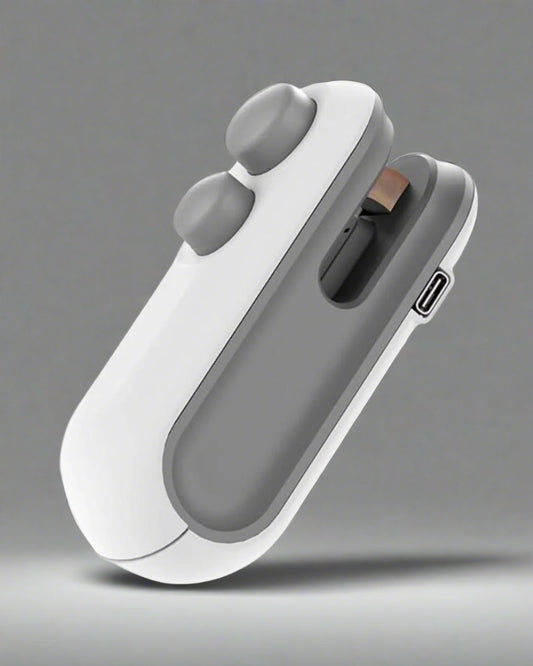 Portable Mini Sealing Machine 2 in 1 USB Rechargeable Magnetic Bag Sealer Heat Seal with Cutter